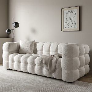 Alternative view of SOFA PHÒNG KHÁCH GD612 - SOFA VĂNG TUFTED