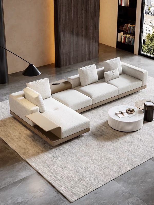 SOFA PHÒNG KHÁCH GD613 - SOFA GÓC TUFTY