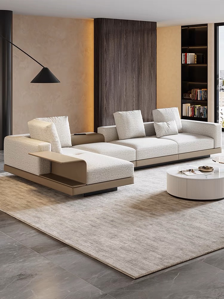 SOFA PHÒNG KHÁCH GD613 - SOFA GÓC TUFTY - Ảnh 4